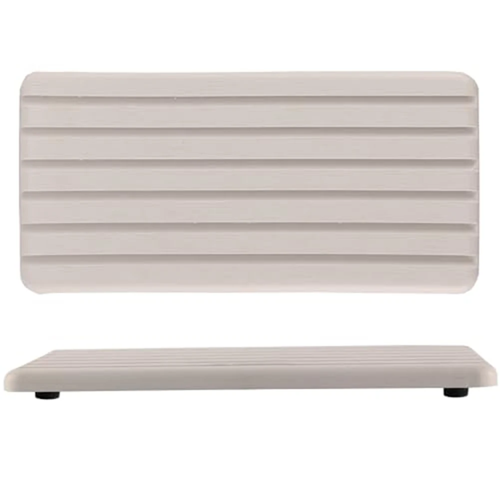 Natural Diatomaceous Earth Coaster Mat for Bathroom Soap Tray Drying Mat Function with Enhanced Evaporation and Grip