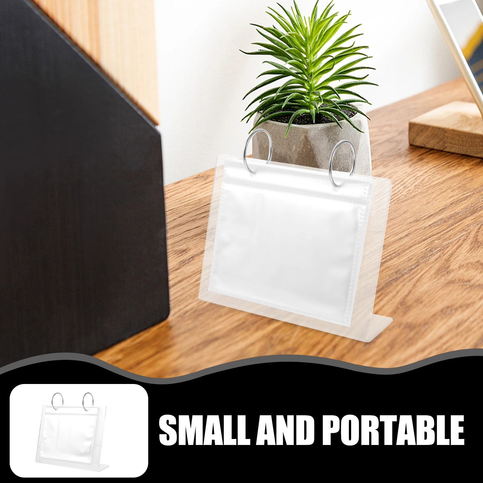 

Acrylic Photo Album Picture Holder Stand Frame Collage Book Office Decor Lightweight Craftsmanship Ideal For