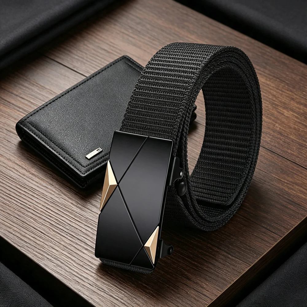 2pcs High Quality Men's Belt Wallet Set Simple Men's Outdoor Casual Multifunctional Tactical Belt Fashion Ideal Gift for Men
