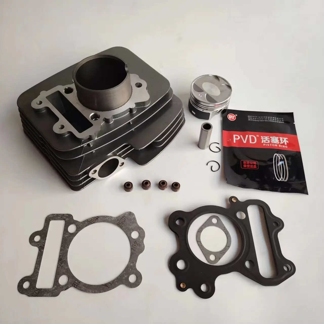 EU QUALITY Motocycle Cylinder with Piston Rings gasket Kit For Chinese Benelli QJ Keeway BJ125-3E BN125 TNT125 TNT135 TNT150