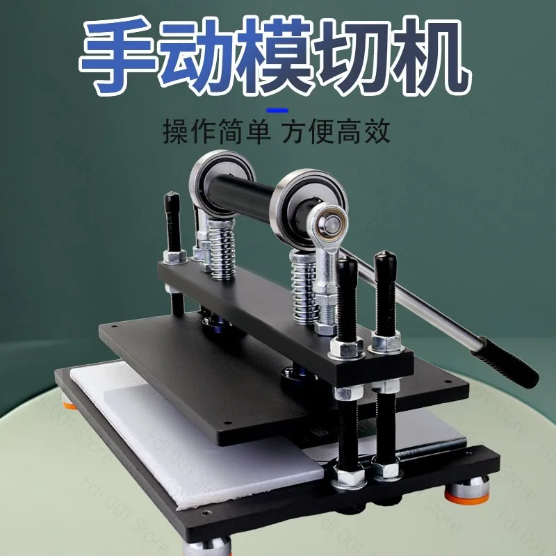 Table Tennis Racket Rubber Cutting Machine Double Roller Bearing Manual Press Ping-Pang Bat Rubber Edge Cutter Pasting Device