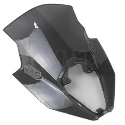 For Kawasaki Ninja 650 EX650 ER-6F ER6F 2020 2021 2022 2023 2024 motorcycl Windshield WindScreen black Ninja650 ER 6F 20 21 22