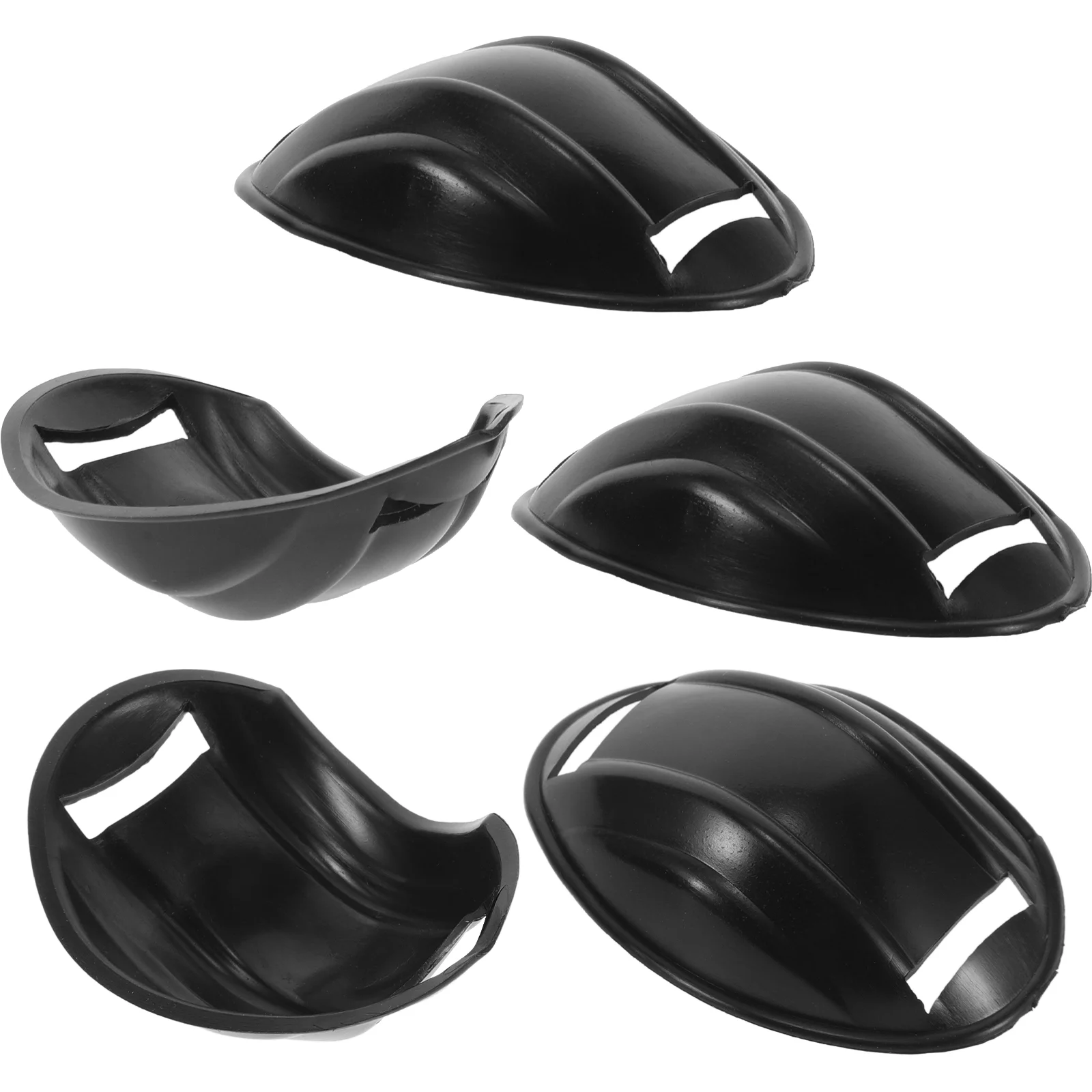 

5 Pcs Car Chin Pad Pads Guard Motorbike Helmets Chain for Soccer Rest Hard Hat Shield