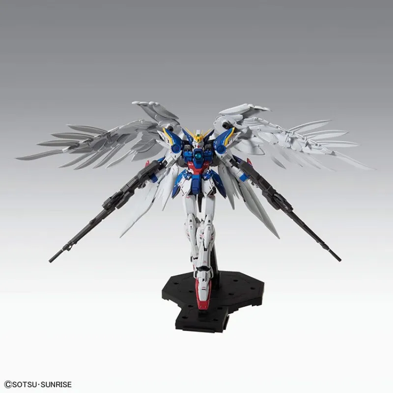 BANDAI MG Gundam Flying Wing Zero EW Ver. Ka Card Edition Hair Loss Assembled Model 2.0 Angel W 60760 Flying Wing Zero Gundam