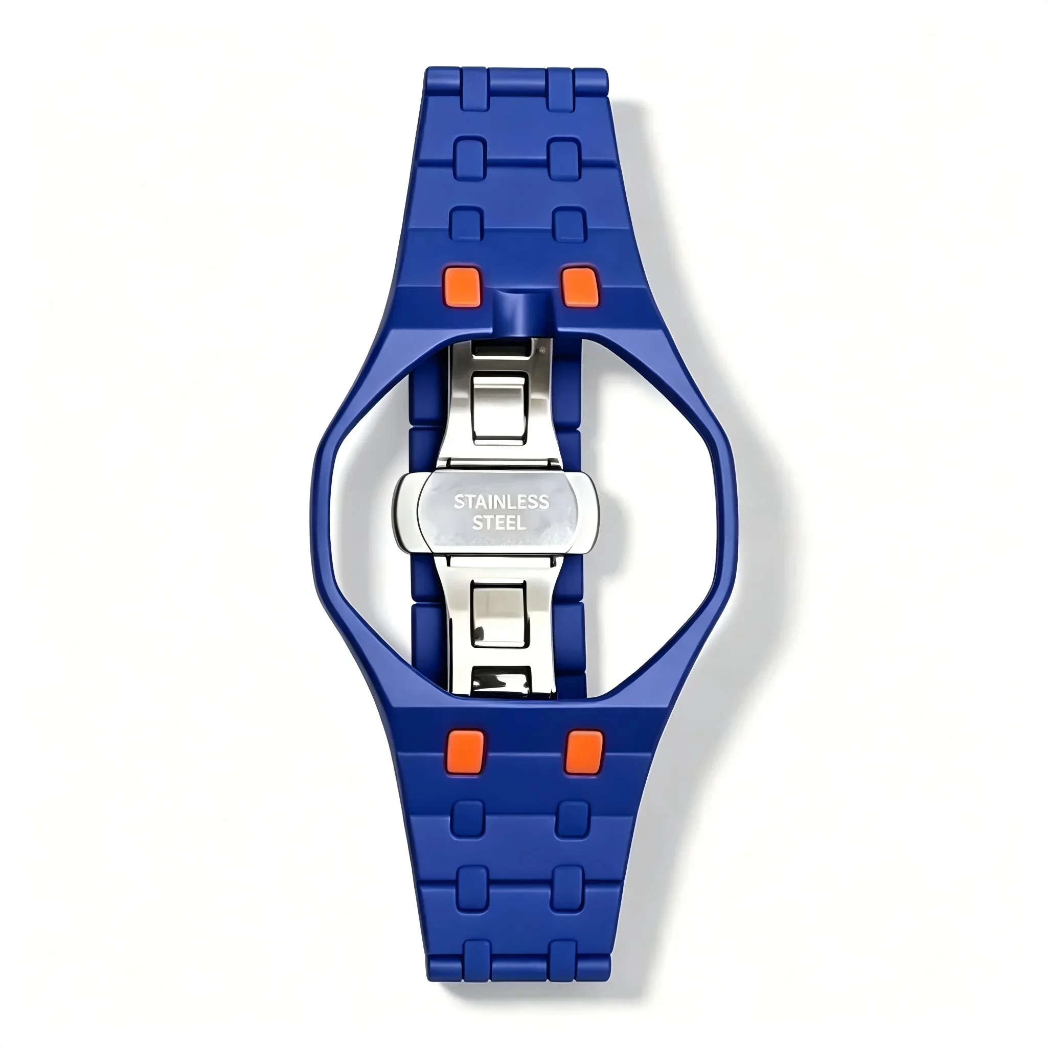 Luxury Modification Kit for Swatch X AP Royal POP Plastic Ceramics Watch Case Strap Pocket Changer To Wristwatch view 3