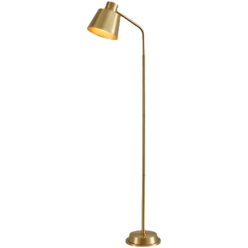 

Floor lamp designer villa reading background decoration vertical table lamp