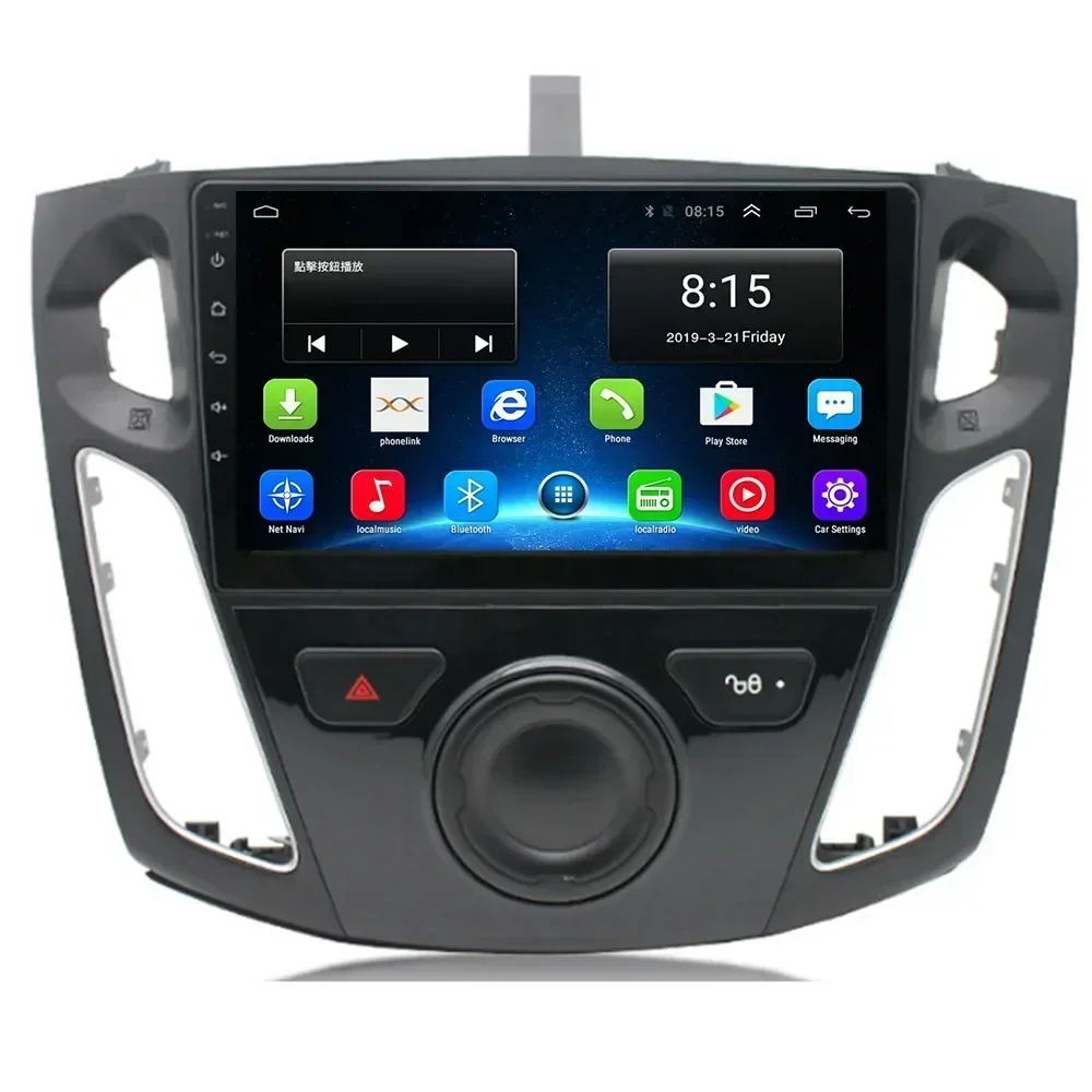 2 Din Android 13 Car Radio For Ford Focus 3 Mk 3 Salon 2012-2017 Multimedia Video Player Navigation GPS Carplay auto DVD Stereo