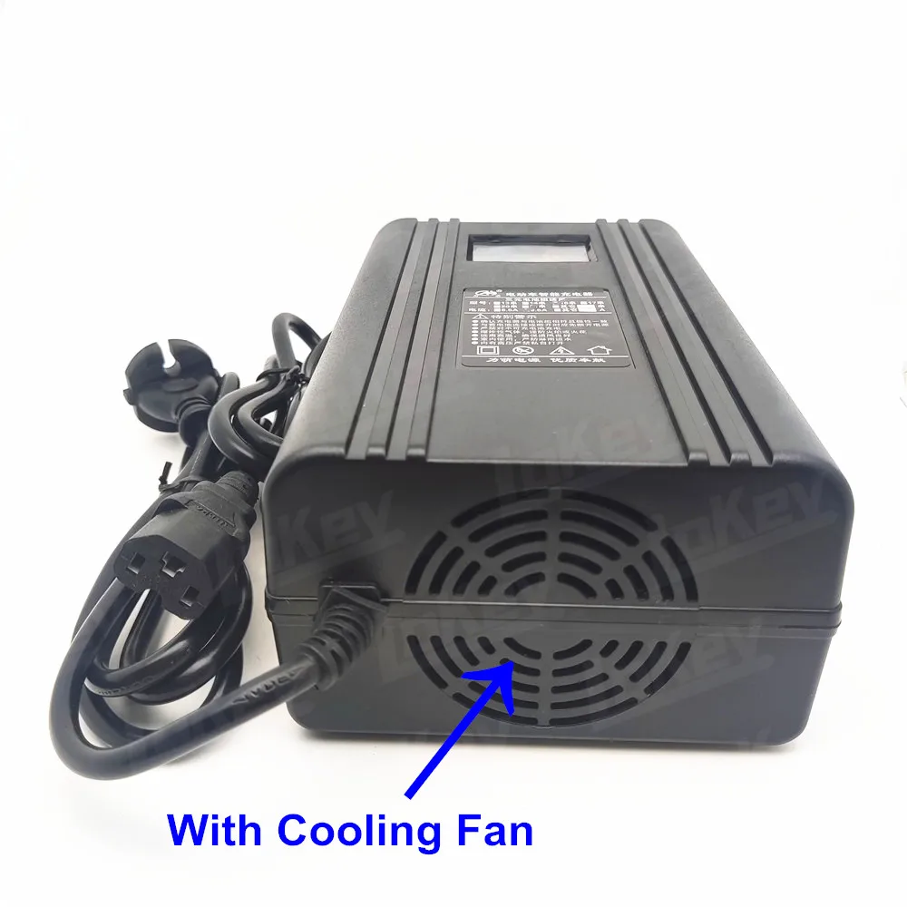 48V 60V 72V 6.5A lithium lifepo4 lipo AGM GEL lead acid battery charger aaa 54.6V 58.8V 58.4V 67.2V 71.4V 73V 84V 87.6V cargador