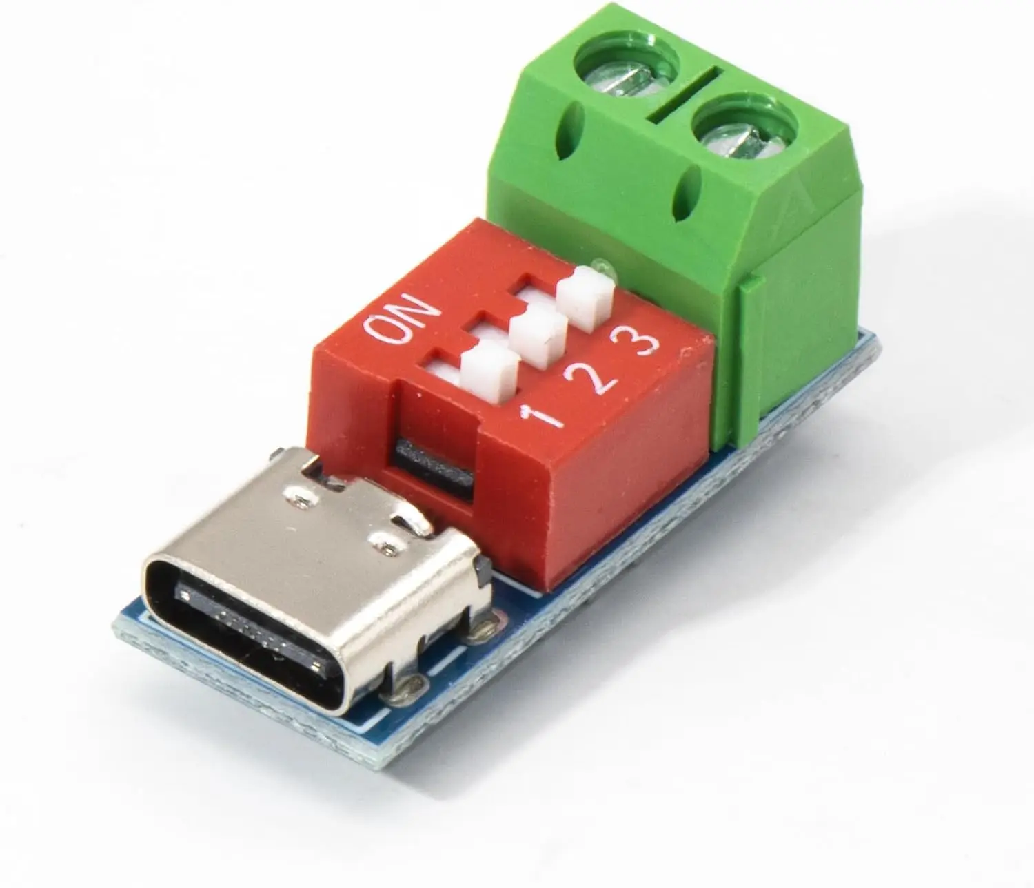 

1pcs 2pcs 5pcs Type-C PD QC Trigger Module 5V-20V Adjustable Voltage Fast Charging Decoy with Dial Code for DC Power