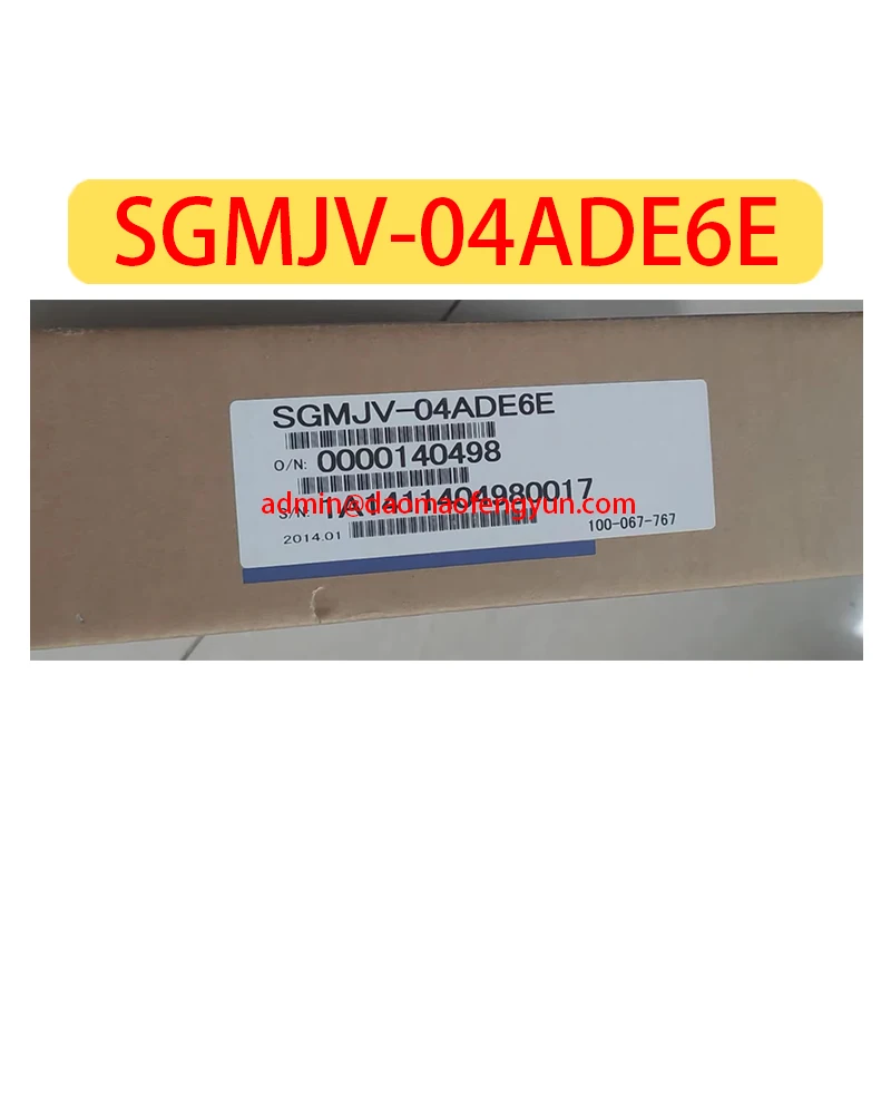 Original Genuine SGMJV-04ADE6E Brand new Servo Motor，SGMJV 04ADE6E，Fast shipping