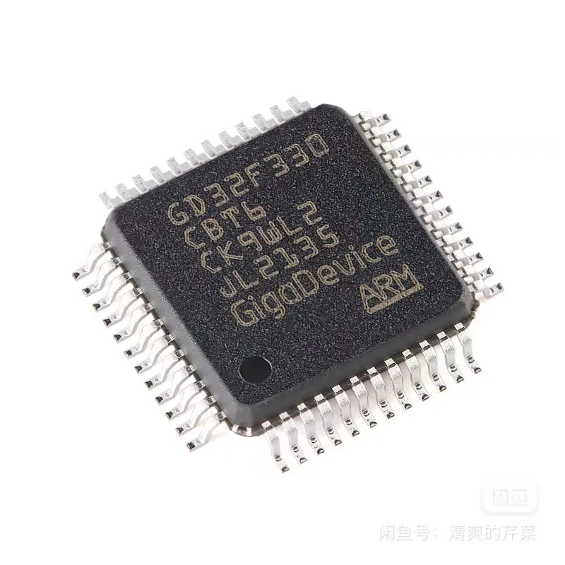 New original GD32F330RBT6 GD32F330 Package LQFP-64 genuine 32-bit microcontroller IC chip MCU microcontroller chip