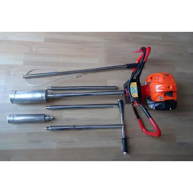 Portable Mini Soil Sampling Rig Powered Soil Testing Sampler with Motor Core Component