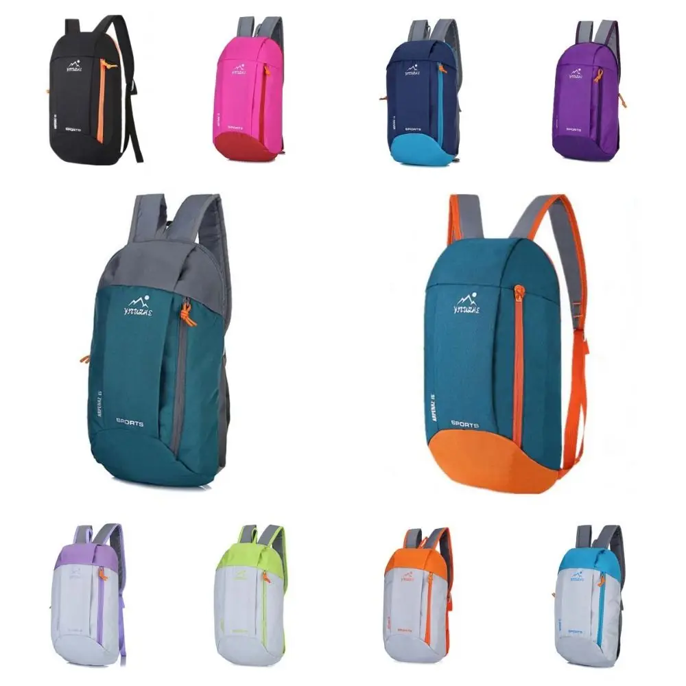 Nylon Sport Backpack Large Capacity Waterproof Outdoor Rucksack Scratch Prevention Fixed Webbing Mountaineering Bag Daily