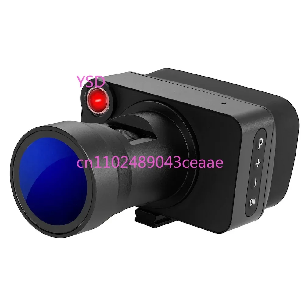 High Definition All-black Visible Infrared Digital Day and Night Monocular Telescope for Outdoor Night Vision