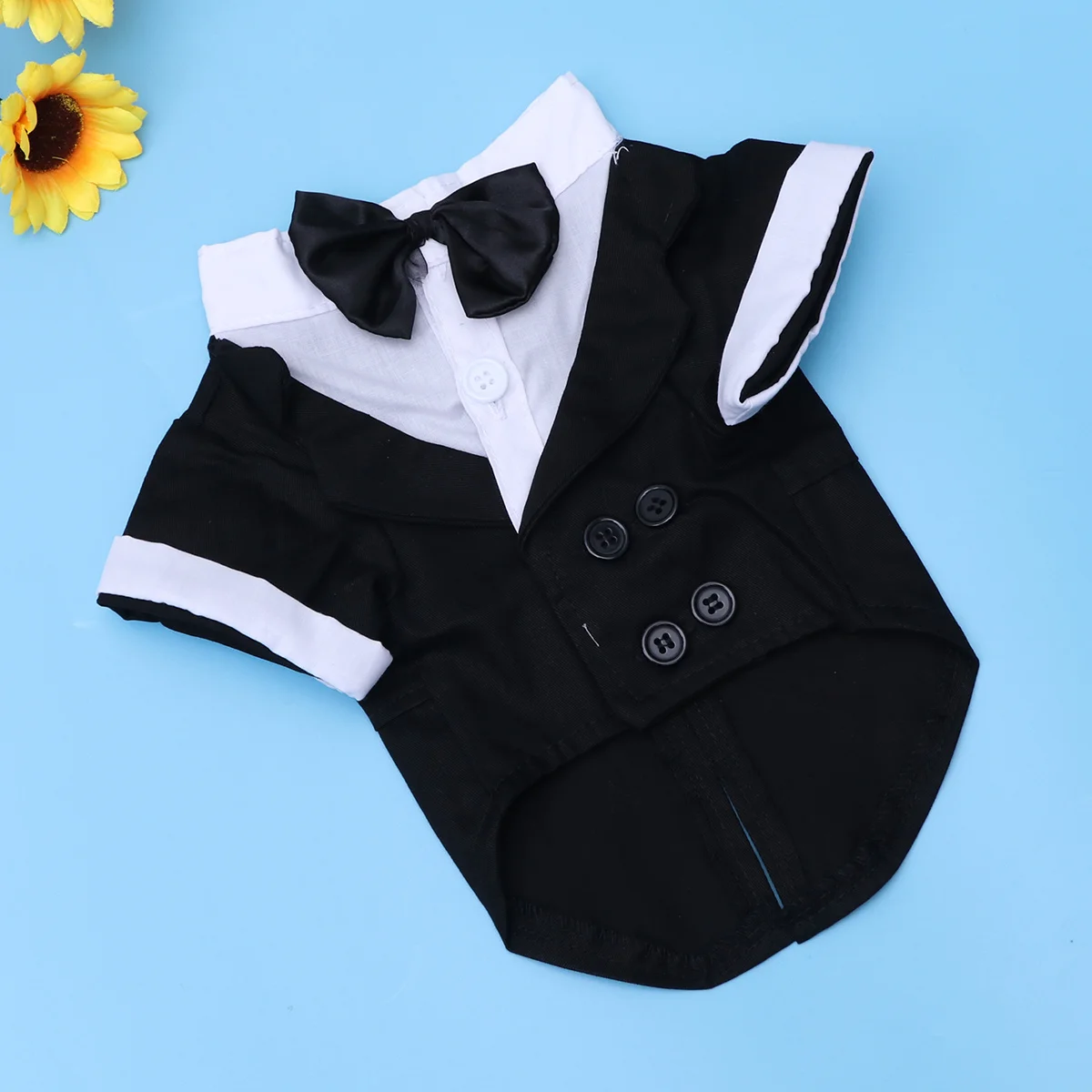 

Dog Formal Wear Bow Tie Dogs Small Clothes Dress with Suits Ties Tuxedo Wedding