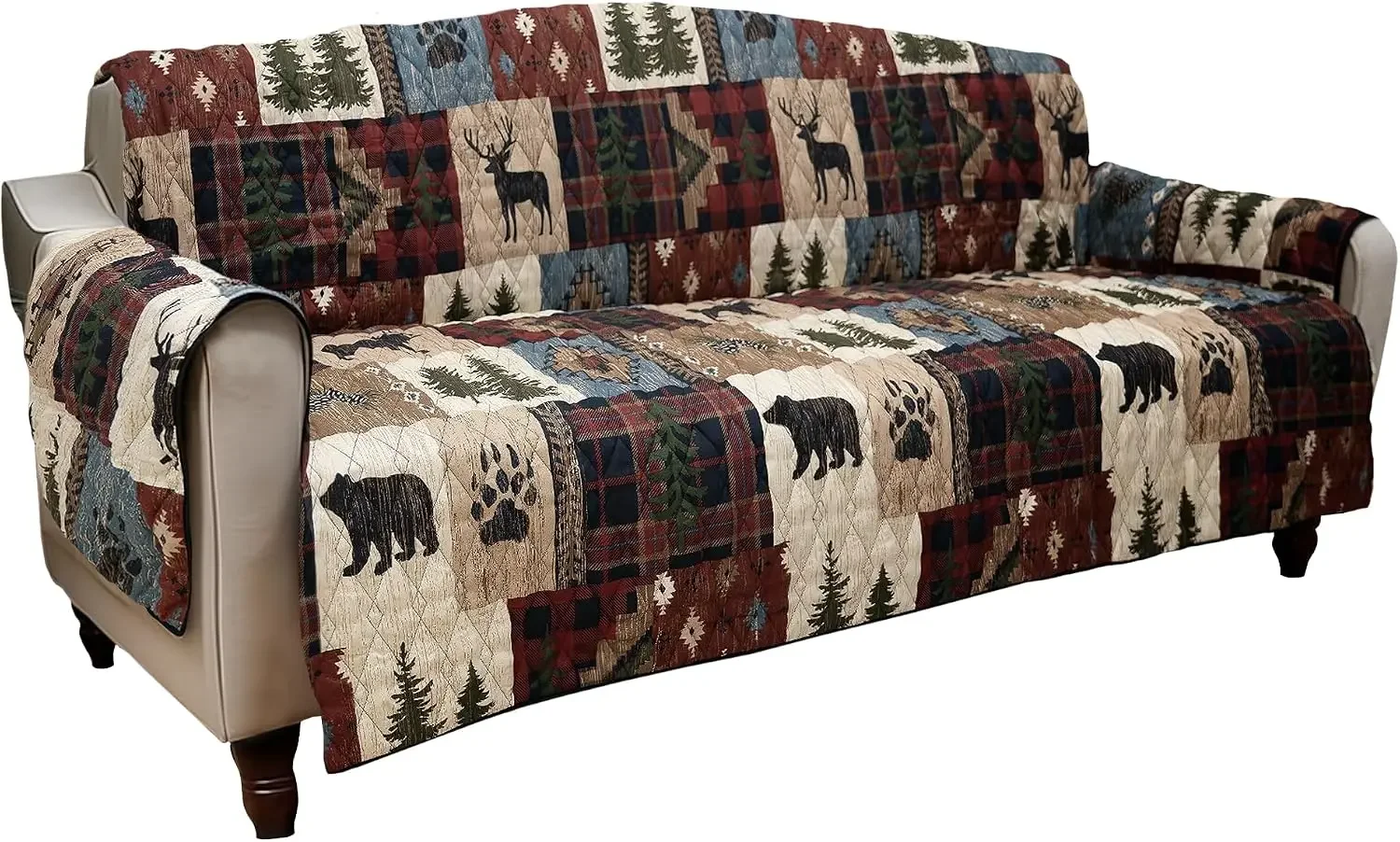 Woodland Patch Sofa Cover 114