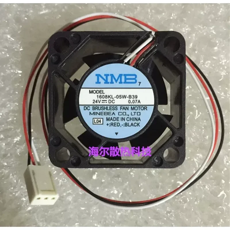 for NMB 1608KL-05W-B39 24V 0.07A 0.08A Cooling Fan with FANUC Plug Dedicated for FANUC CNC Machine Parts
