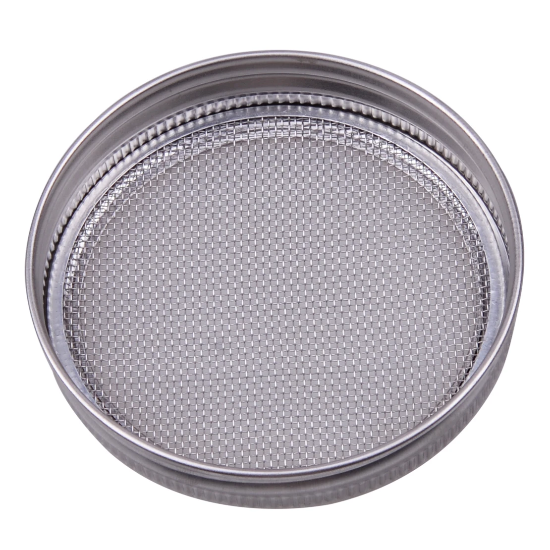 LETAOSK 1Pc Silver Strainer Filter Stainless Steel Seed Sprouting Lid For Round Wide Mouth Mason Canning Jar