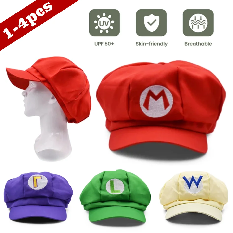 

Бестселлер: Набор из 4 бейсболок с принтом аниме-персонажей и надписями, унисекс, для взрослых и детей, модный аксессуар