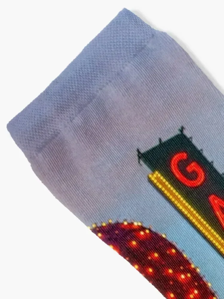 Fremont East District, Downtown Las Vegas, Las Vegas, Nevada, USA. Socks luxe short summer Boy Socks Women's