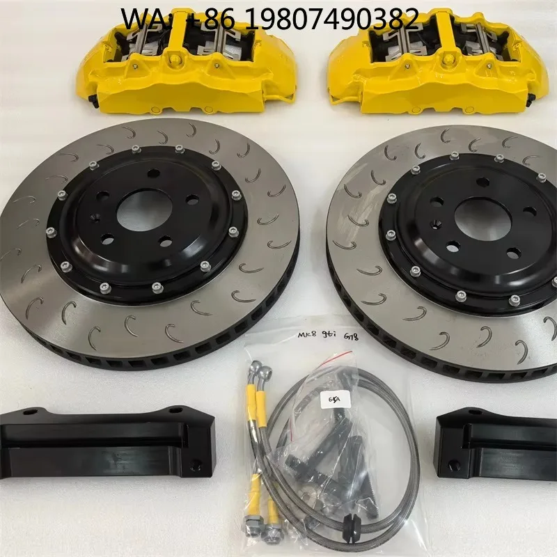

4 Pot Racing Brake Caliper System High Performance Auto Brake Wheel Modification Parts