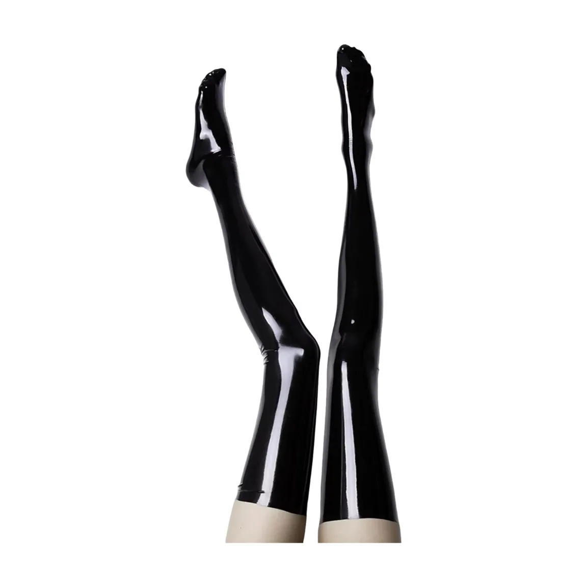 

Latex Long Stockings Latex Rubber Unisex Long Tight Socks
