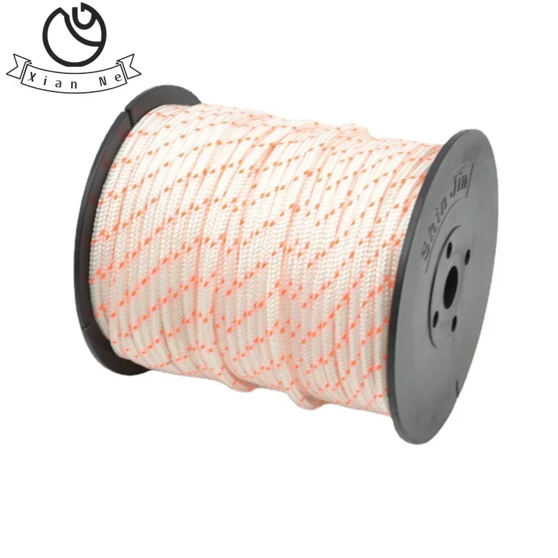 

50m*3mm Nylon Pully Starter Rope Recoil Engine Start String For CG430 520 Lawnmower Grass Trimmer Chainsaw Engine Parts