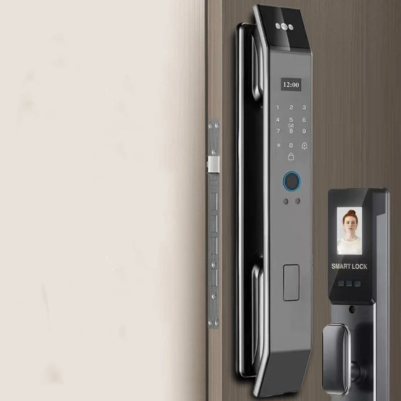 Tuya 3D Face Real-time Intercom Digital Electronic Door Lock Security Camera Intelligent Fingerprint Smart Lock for Home