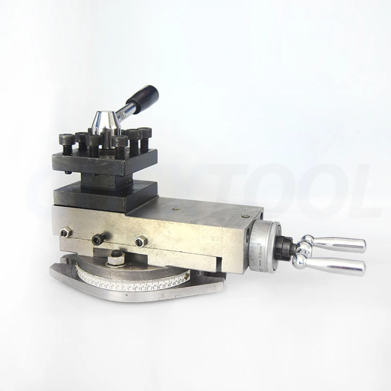 New AT300 Tool Holder Mini Lathe Accessories Metal Lathe Holder Tool Assembly Quick Change Lathe Tool Holder Tool 80mm Stroke