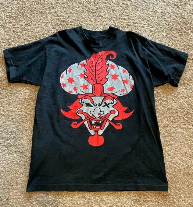 Insane Clown Posse ICP Album Men T-shirt Black Tee 2026 New Spring Summer Short Cotton Print T-shirt Clothing