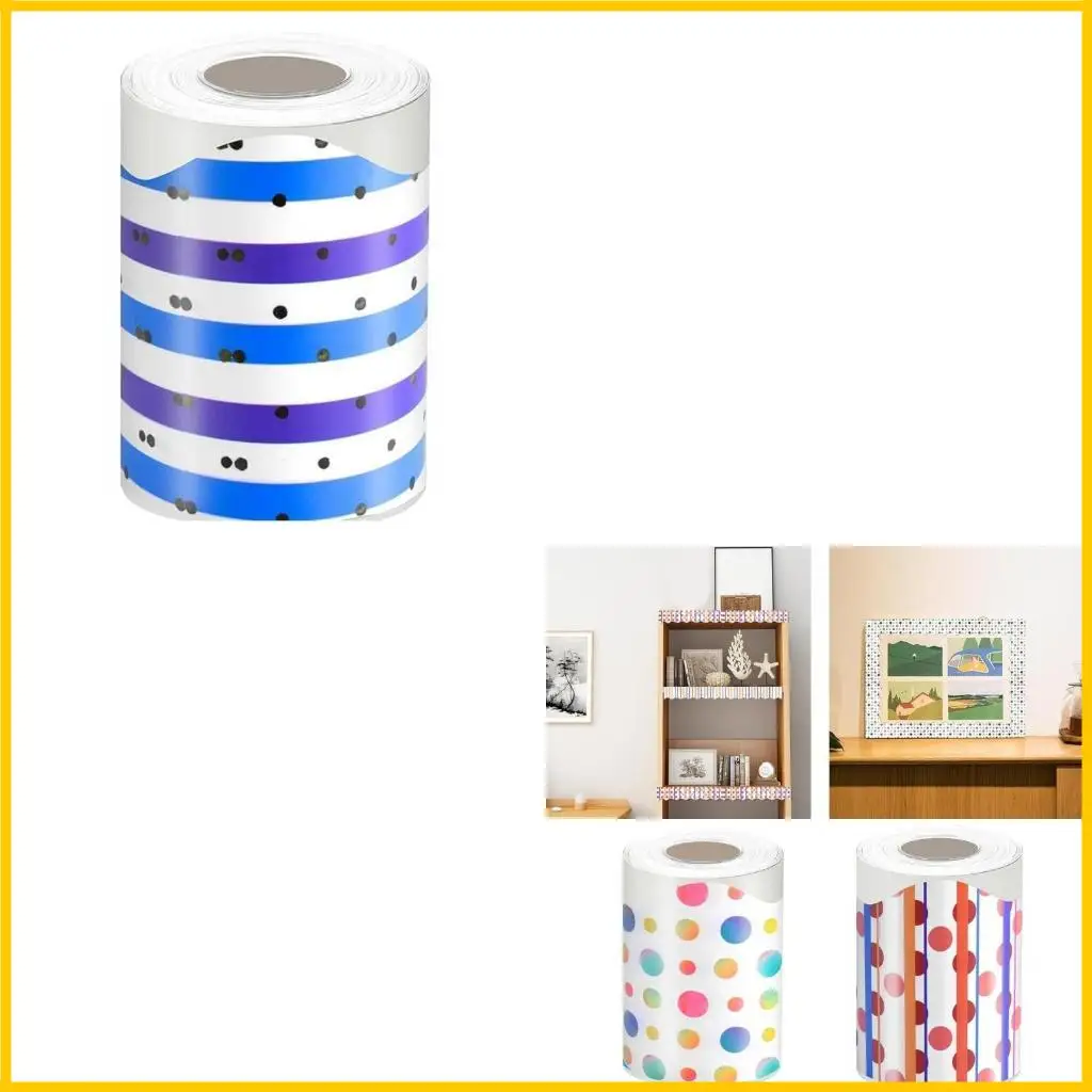 

10 -метровая доска объявлений граничит с красочными точками декоративные наклейки на флаг