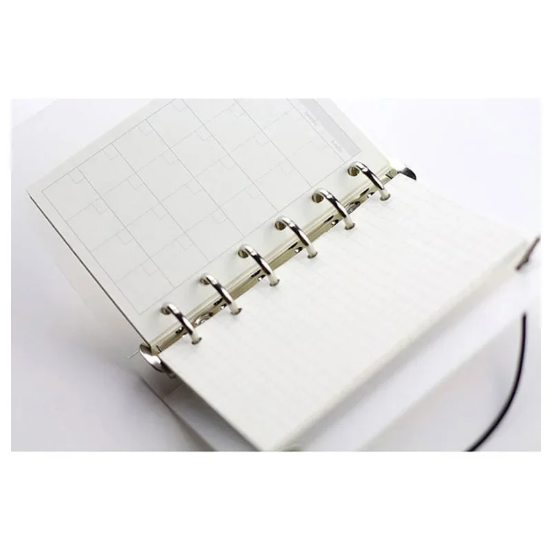 Fromthenon A5 A6 A7 Printing Paper for Spiral Notebook Planner Weekly Diary Blank Grid Pages For Filofax Office supplies