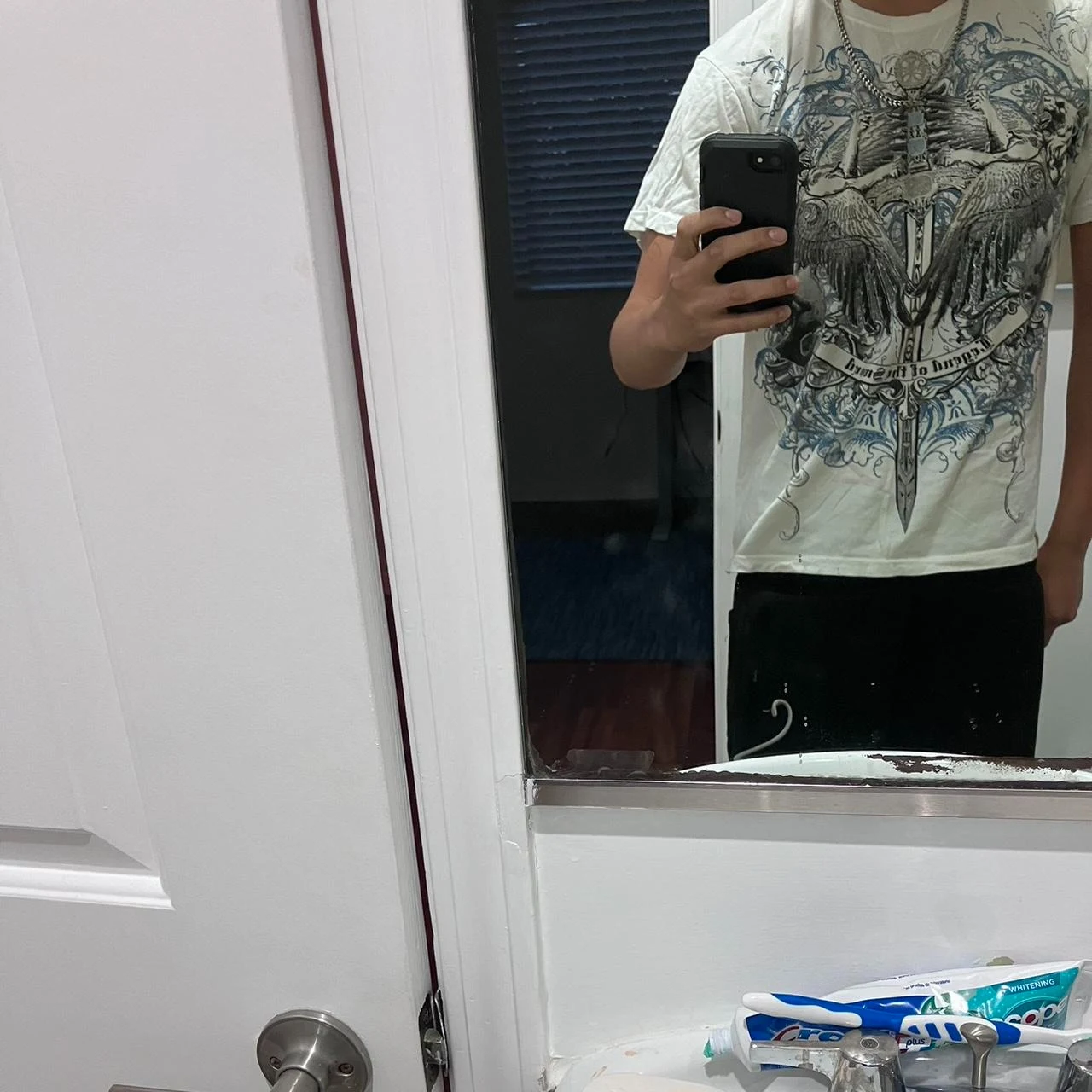 تي شيرت Cyber Y2K Streetwear جرافيك من القطن الممشط كبير الحجم مناسب بالحبر المتشقق على الوجهين فني مسامي للصيف غير رسمي على الموضة الحضرية #4