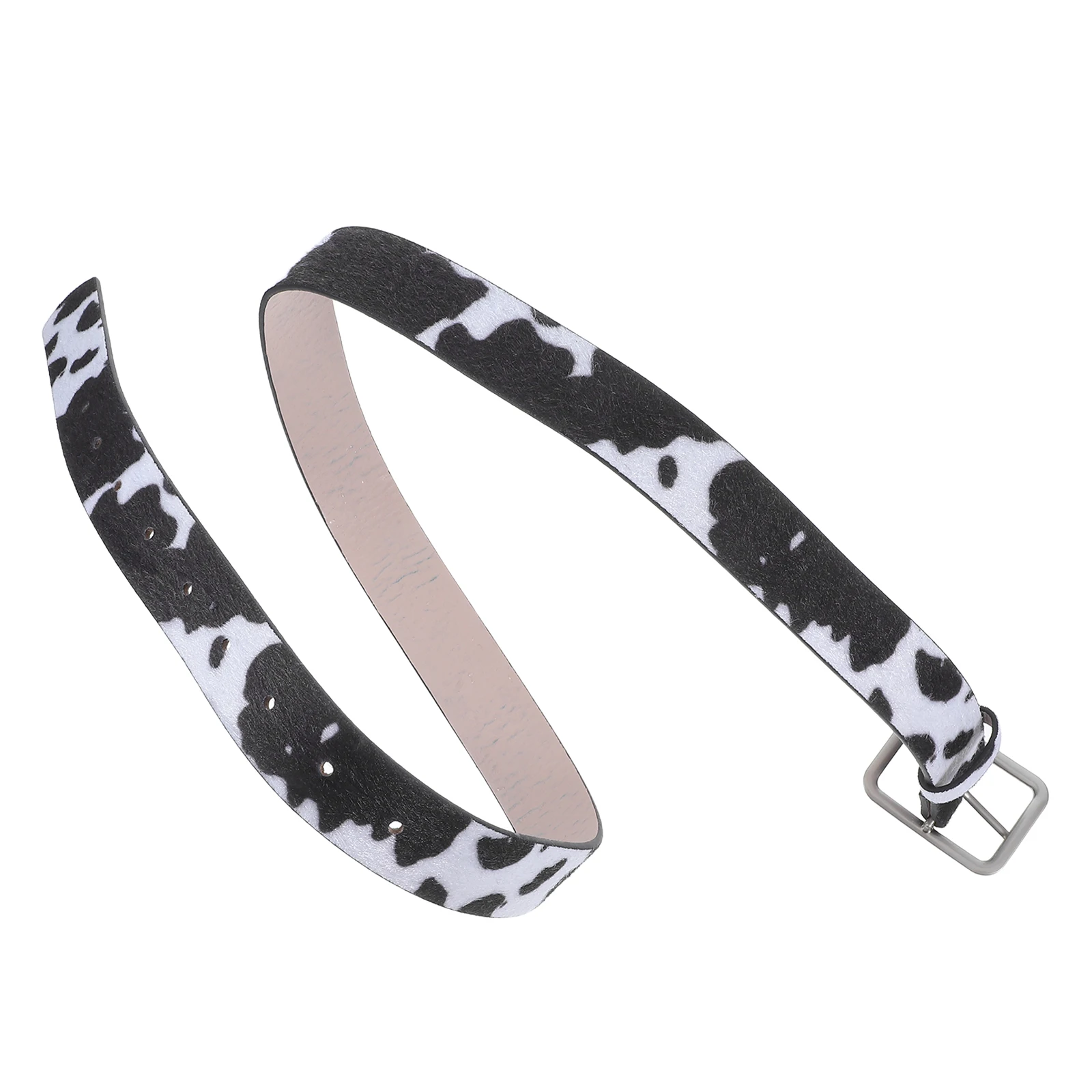 

Cow Print Belt Leopard Pu Vintage Fashion Cows Pattern Waistband Belts for Women Female Adjustable Chain DecorativeSexy Body