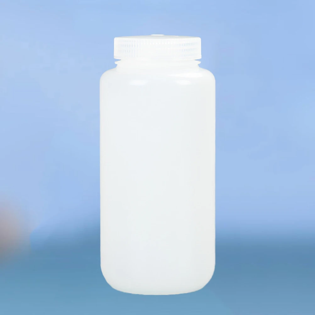 

1000 Ml Plastic Bottle Wide Mouth Reagent Water Holder Perfume Container Automatic