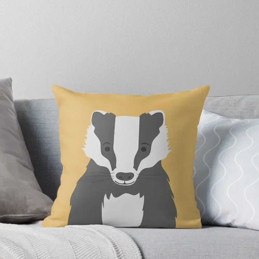 

Badger Throw Pillow Covers For Sofas Marble Cushion Cover Sofa Cushion Cover Bed pillowcases pillow