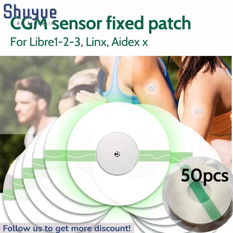 Waterproof adhesive patch for Freestyle Libre CGM sensor cover patch Aidex x Linx sensor diabetes accessories stickers Skin colo