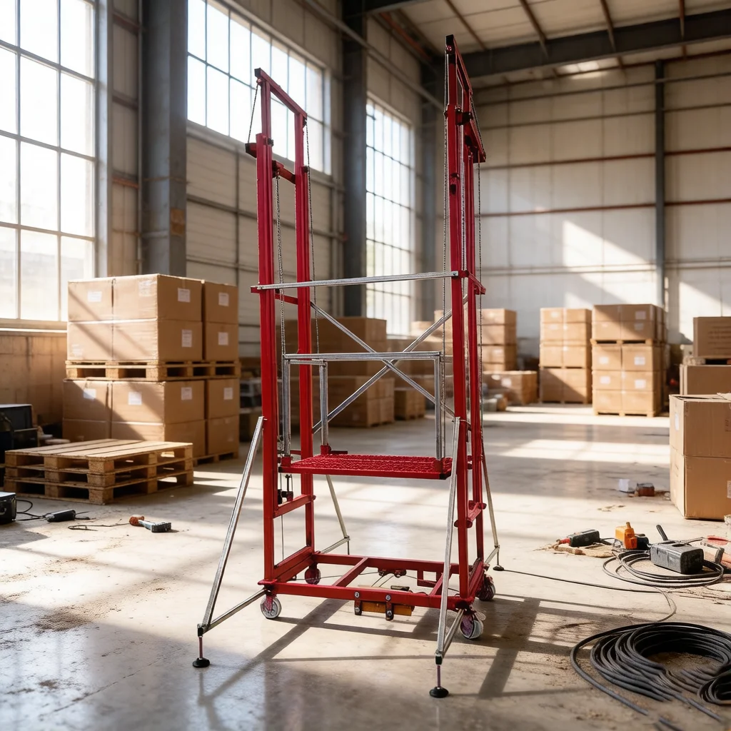 

Reliable Durable Durable Elevator Style Portable Scaffolding Tower for Factory Production Equipment High Capacity Strong