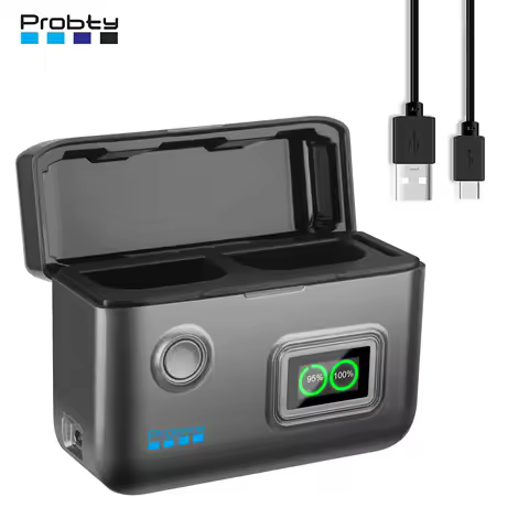 LP-E6NH LP-E6P Battery Fast Charger For Canon EOS R5, R6 Mark II, 5D 6D 7D Mark II III IV, 60D, 70D, 80D, Smart Digital Display