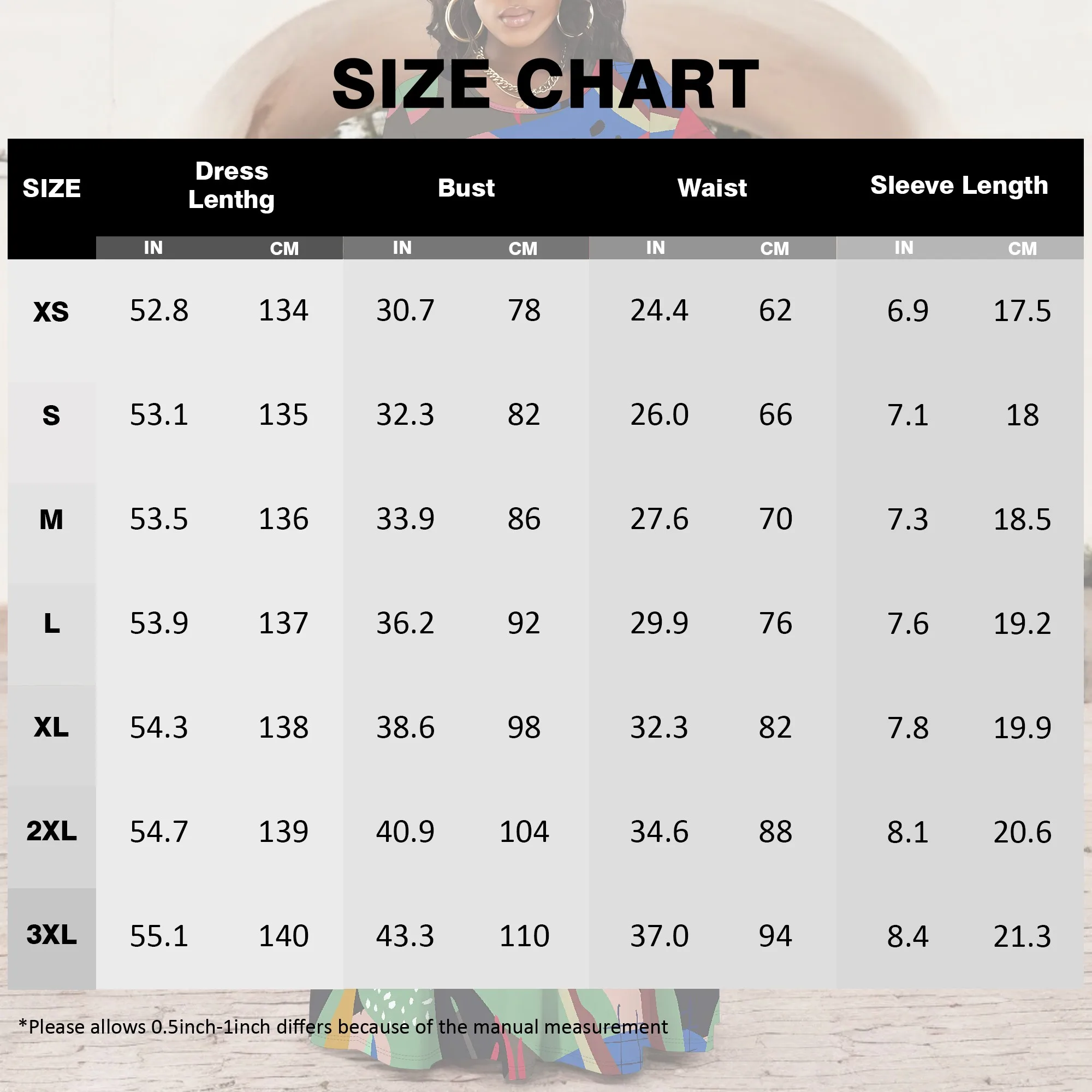 Sukienka maxi z nadrukiem abstrakcyjnym z krótkim rękawem Kolorowe stroje plażowe Boho dla kobiet