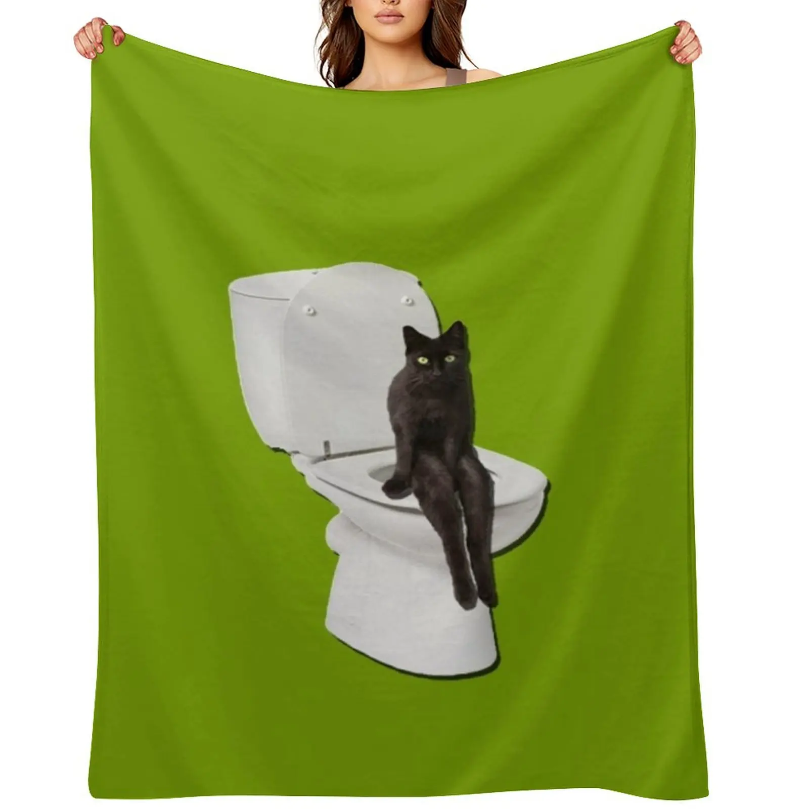 Toilet Cat Throw Blanket Luxury St Furrys Extra Large Throw Bed Blankets