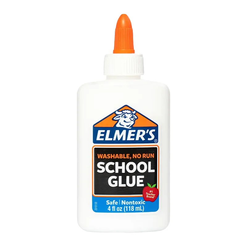 Colla originale Elmers Colla scolastica 37ML/118ML Colla liquida lavabile per la scuola Colla artigianale e creativa per realizzare melma