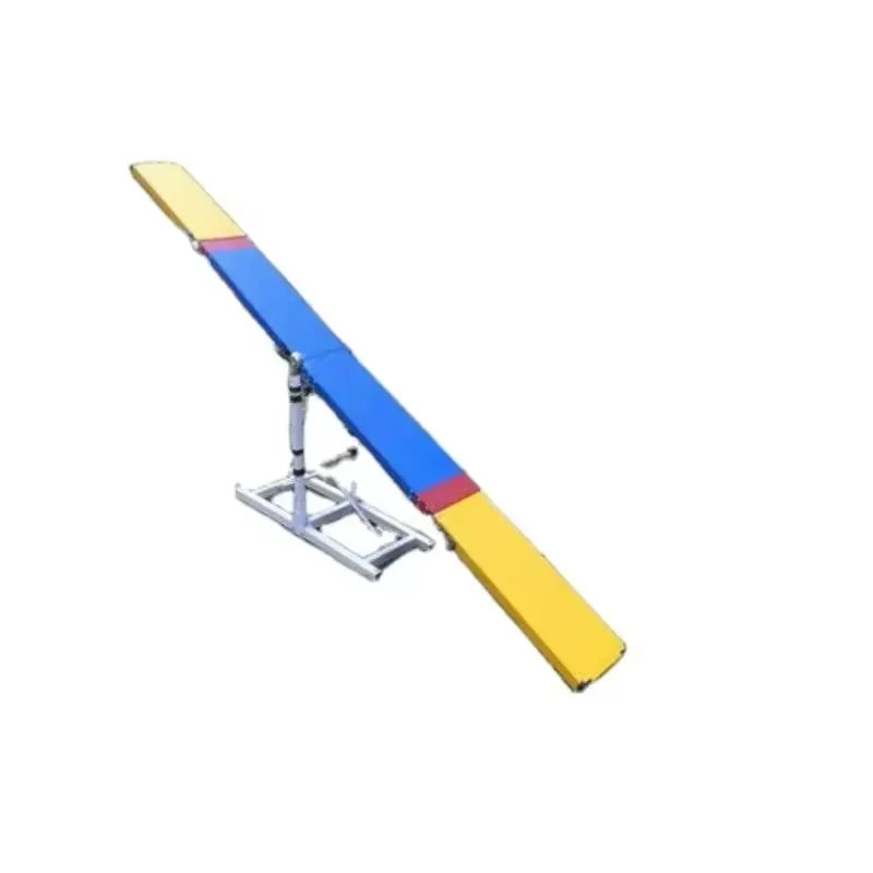 12FT Professional Outdoor Folded Steel-Frame Dog Agility Climbing Seesaw Obstacle for Pet Training Teeter Plank Wholesale