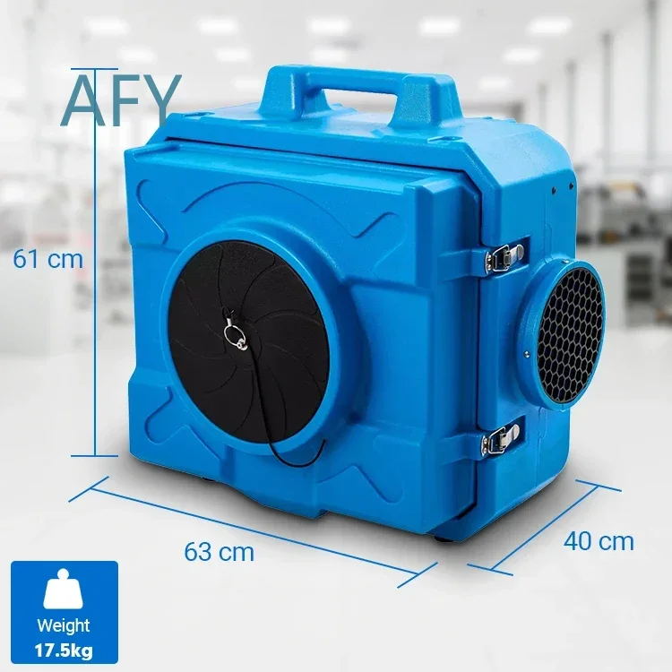 Commercial 60dB 3-Stage HEPA Air Scrubber Machine for Air Purifier for Dust Removal for Construction Sites for Renovation for