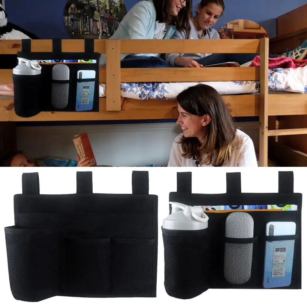 

Bedside Storage Hanging Bag Multi-pocket Storage Organizer Versatile Bunk Bed Storage Bag Maximize Dorm Space for Long-lasting