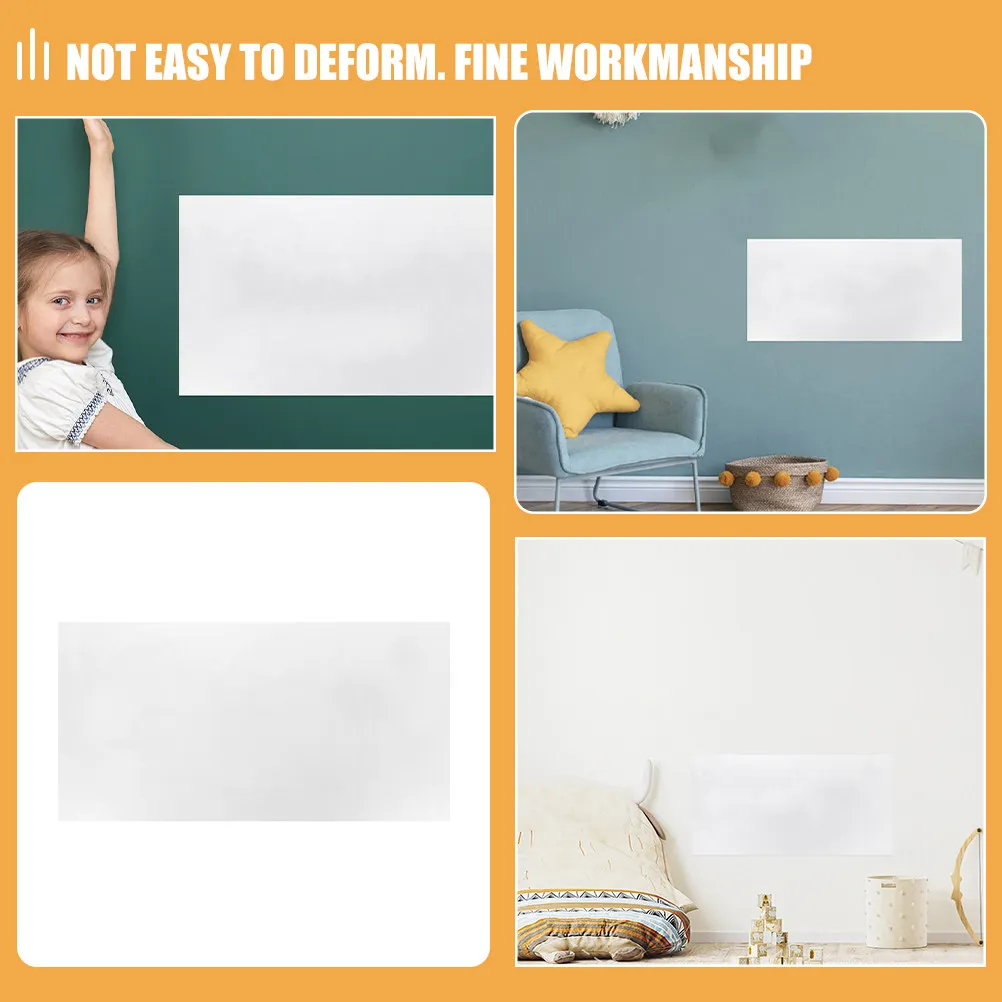Whiteboard Sticker for Wall Electrostatic Adhesion No Glue No Damage Dry Erase Reusable Writing Board for Home Office Classroom