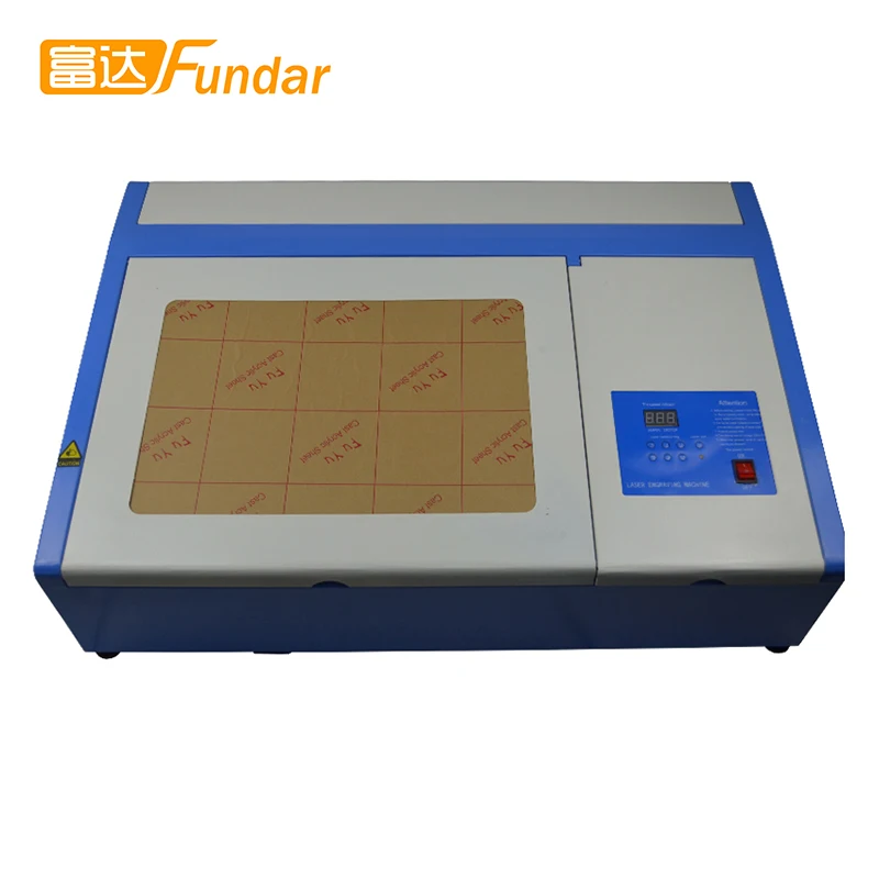 MINI 3040 40W Co2 Laser engraving machine with digital display function