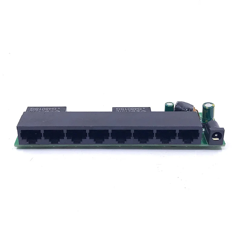 Module de commutation Ethernet, 8 Ports, 10/100M, carte PCBA, OEM, détection automatique, carte mère
