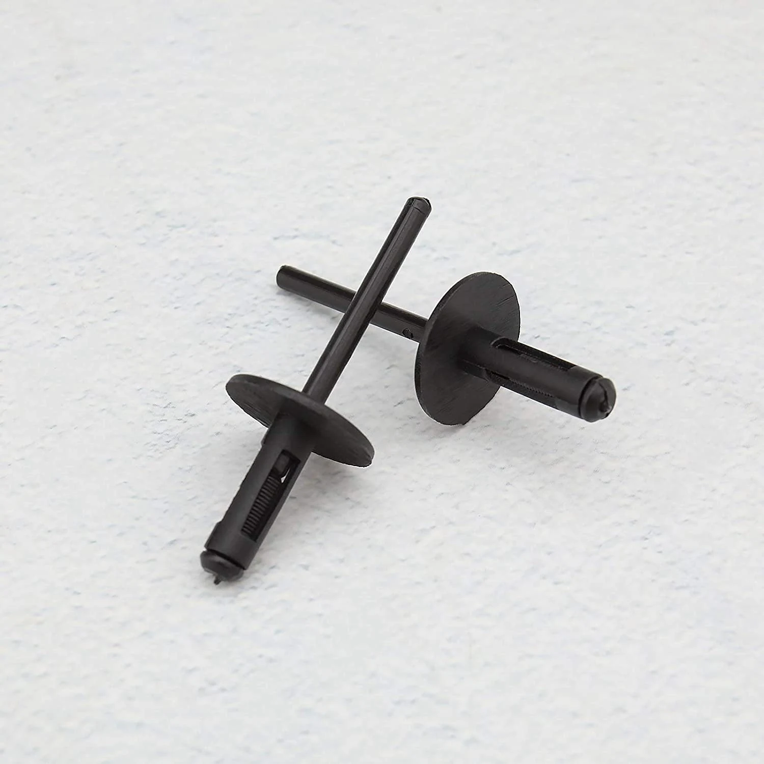 AU28-100Pcs سيارة الوفير درابزين 6 مللي متر ثقب المسامير البلاستيكية السحابات 51717002953 لسيارات BMW داخل مشبك الاحتفاظ الزخرفية