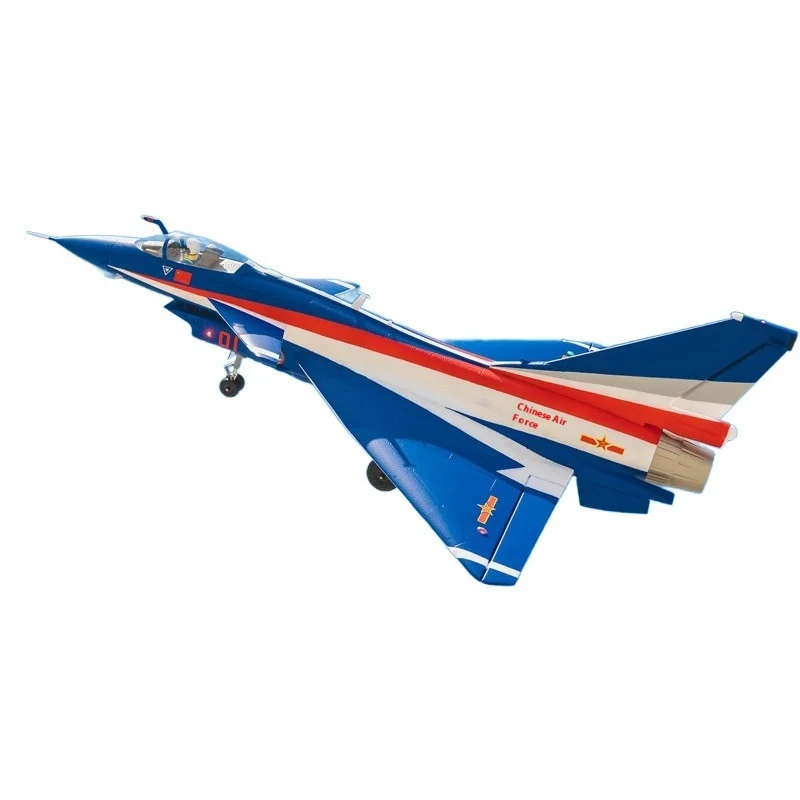 64 มม.J-10 ducted Fighter FIXED Wing รุ่นรีโมทคอนโทรล Baby J-10 เครื่องบินควบคุม flaps จําลองของเล่น